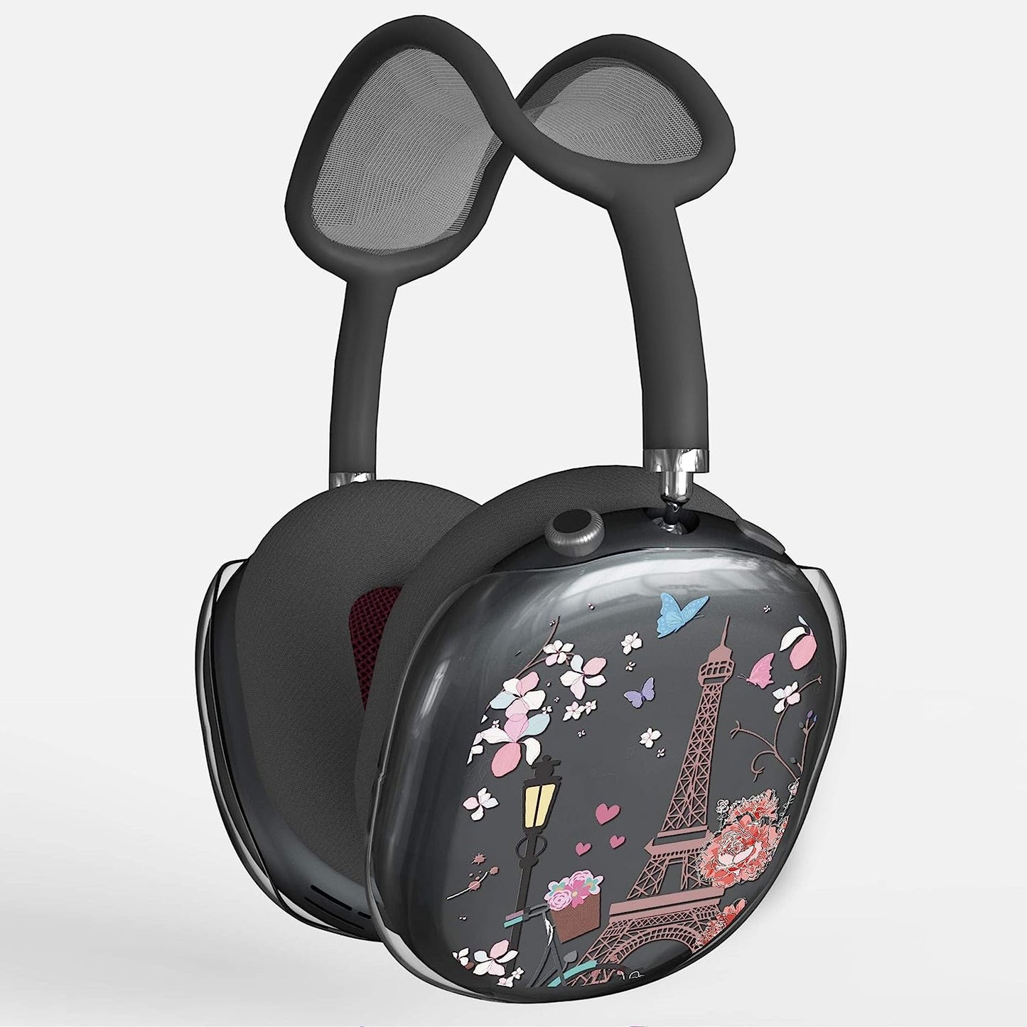 Pimpcase Compatible with Airpods Max Case Cover Headphone Sunflowers  PimpCase Eiffel Bicycle Roses  