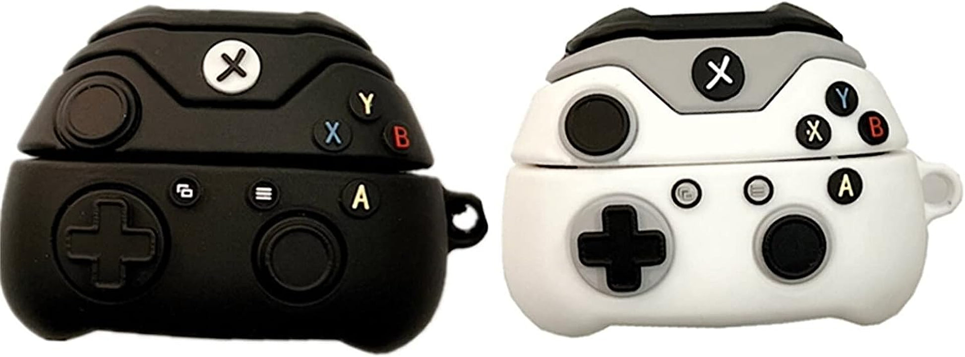 [2 Pack] CASEVERSE Cases for Samsung Galaxy Buds2 Pro/Galaxy Buds 2/Galaxy Buds Pro/Galaxy Buds Live, Cute Silicone Game Design Shockproof Cover for Boys  CASEVERSE B  