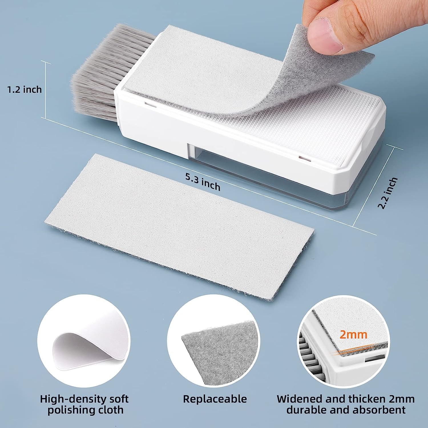 Keyboard Cleaning Kit Laptop Cleaner, 10-In-1 Computer Screen Cleaning Brush Tool, Multi-Function PC Electronic Cleaner Kit Spray for Ipad Iphone Pro, Earbuds, Camera Monitor, All-In-One with Patent  Ordilend   