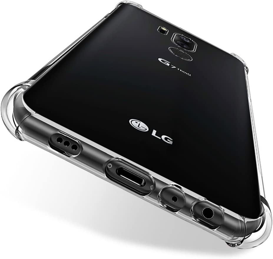 SKTGSLAMY LG G7 Case, LG G7 Thinq Case, Soft TPU Case Crystal Transparent Slim anti Slip Case Back Protector Case Cover for LG G7 (Clear)  SKTGSLAMY   