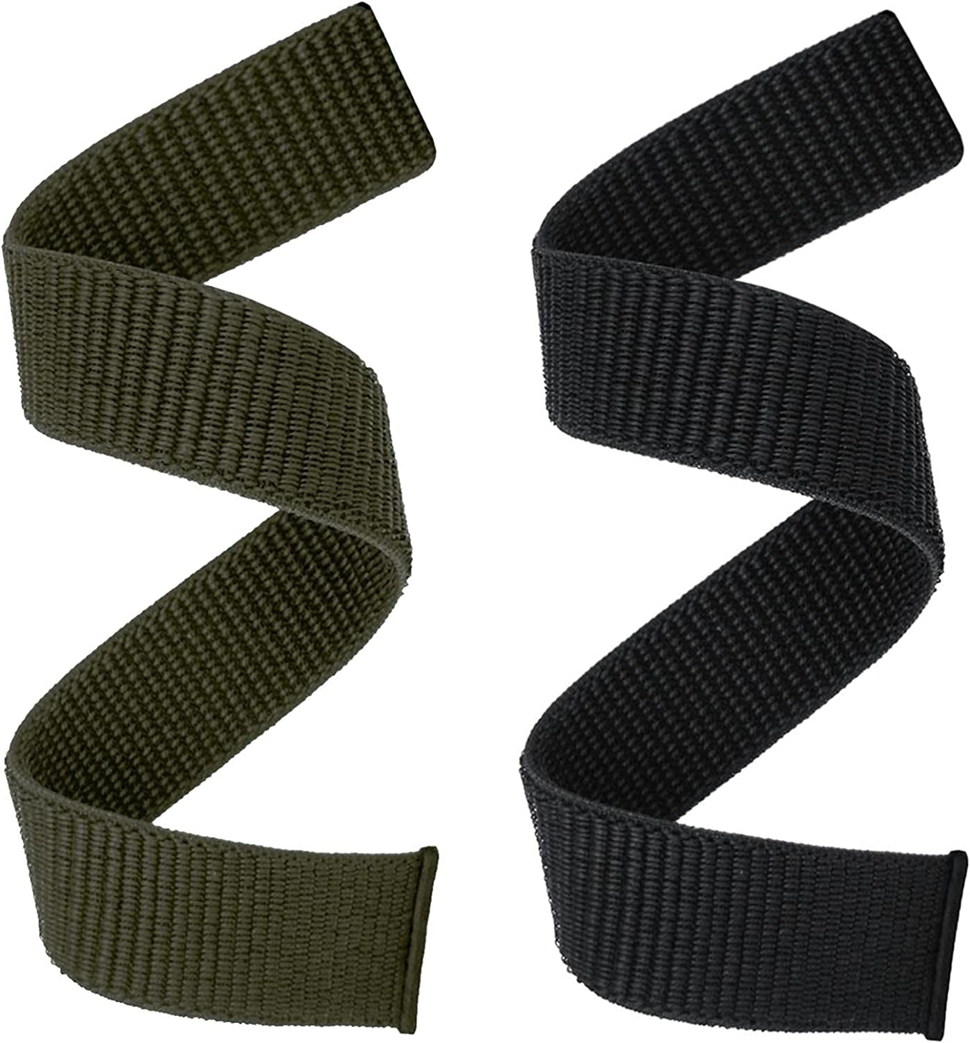 Abanen Hook and Loop Quick Dry Watch Band for Fenix 7X / Fenix 6X / Fenix 5X / Instinct 2X, 26Mm Woven Nylon Ultralight Sport Wristband Strap for Garmin Enduro 2,Epix Pro 51Mm  Abanen   