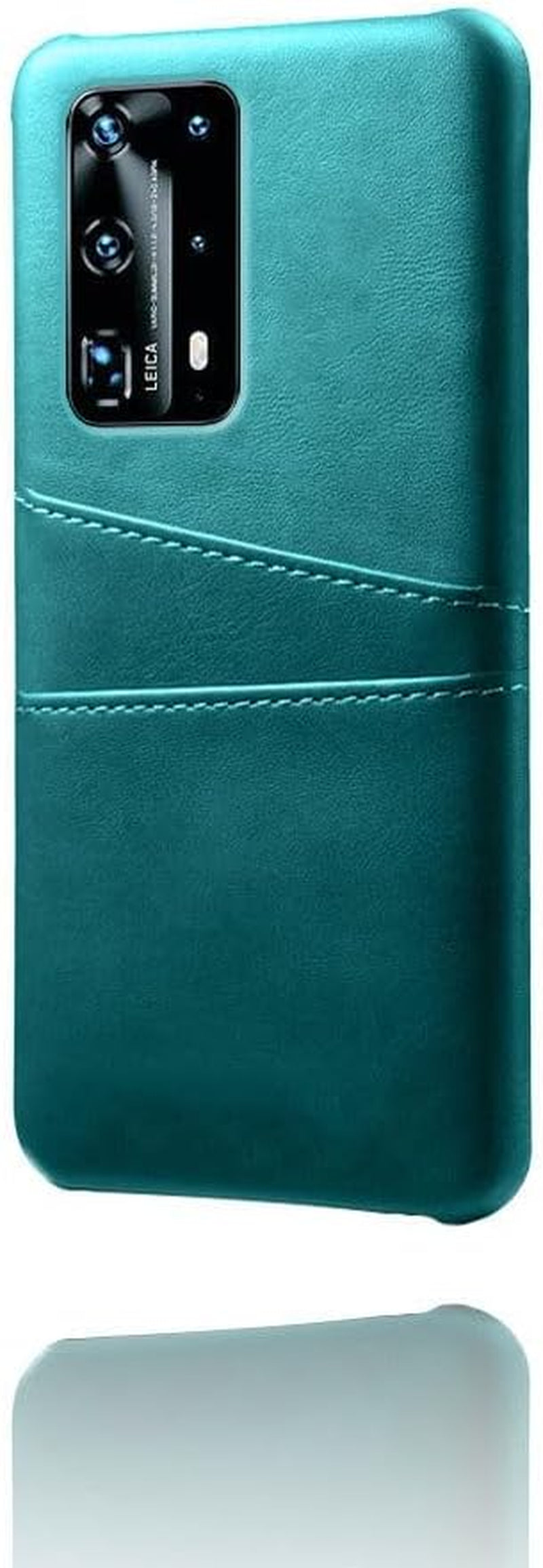 YOGISU for Huawei P40 Pro Lite Card Slot Holder PU Case for Huawei P40 Pro P40Lite P30 P20 Mate 30 Pro 20 Lite Cover,Gray,For Huawei P20  YOGISU   