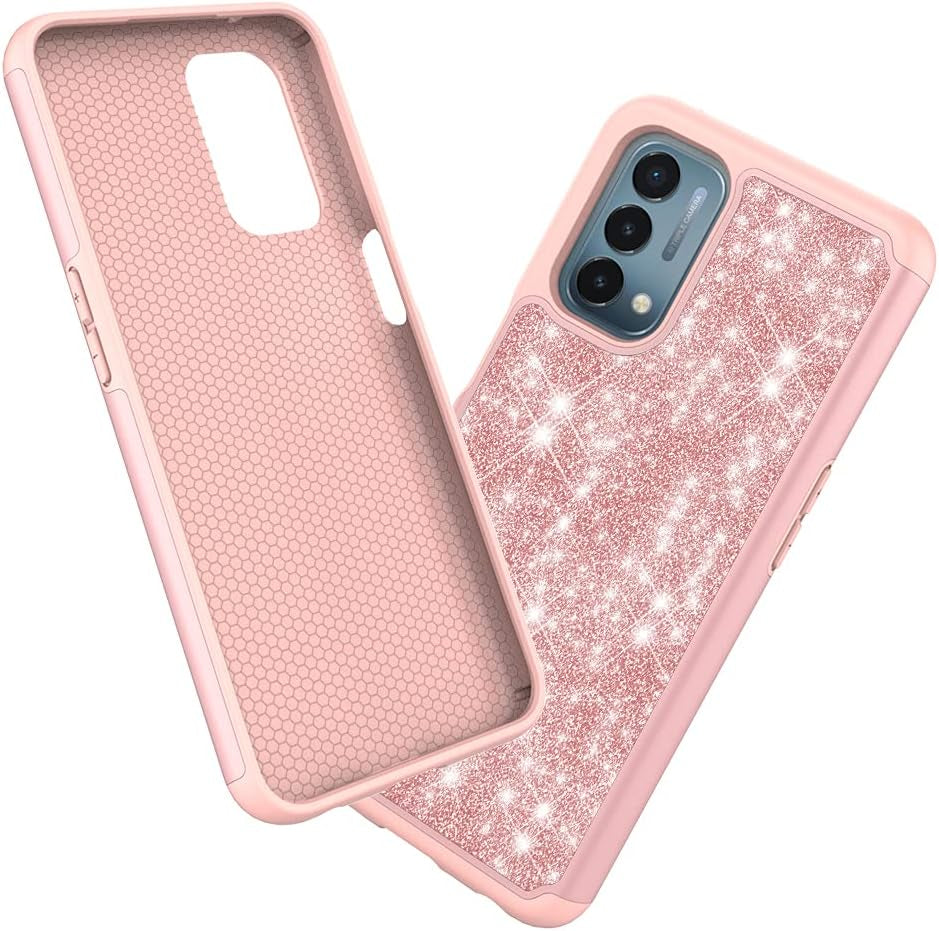 For Oneplus Nord N200 5G Case, NB Bling Phone Case Cover (Green, Oneplus Nord N200 5G)  PAPZINA   