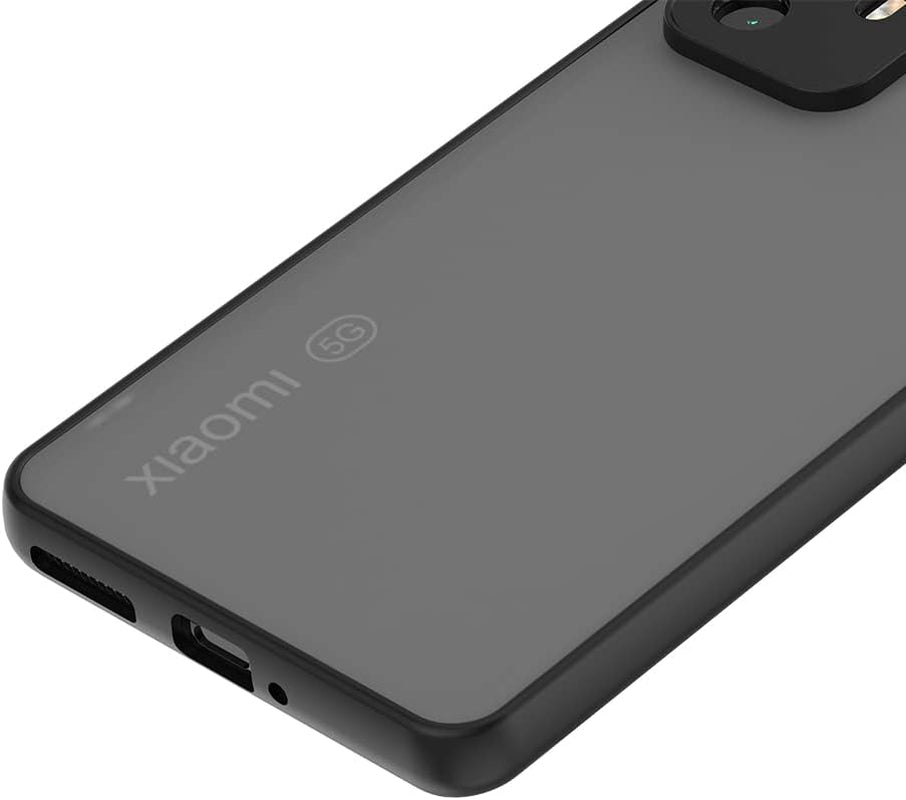 Zhuoopinn Case for Xiaomi Mi 12 Pro Thin Shockproof Phone Case PC Back TPU Bumper [Protect from Fingerprint/Shock/Scratch/Slip] Translucent Matte Phone Cover for Xiaomi Mi 12 Pro-Red  Zhuoopinn   