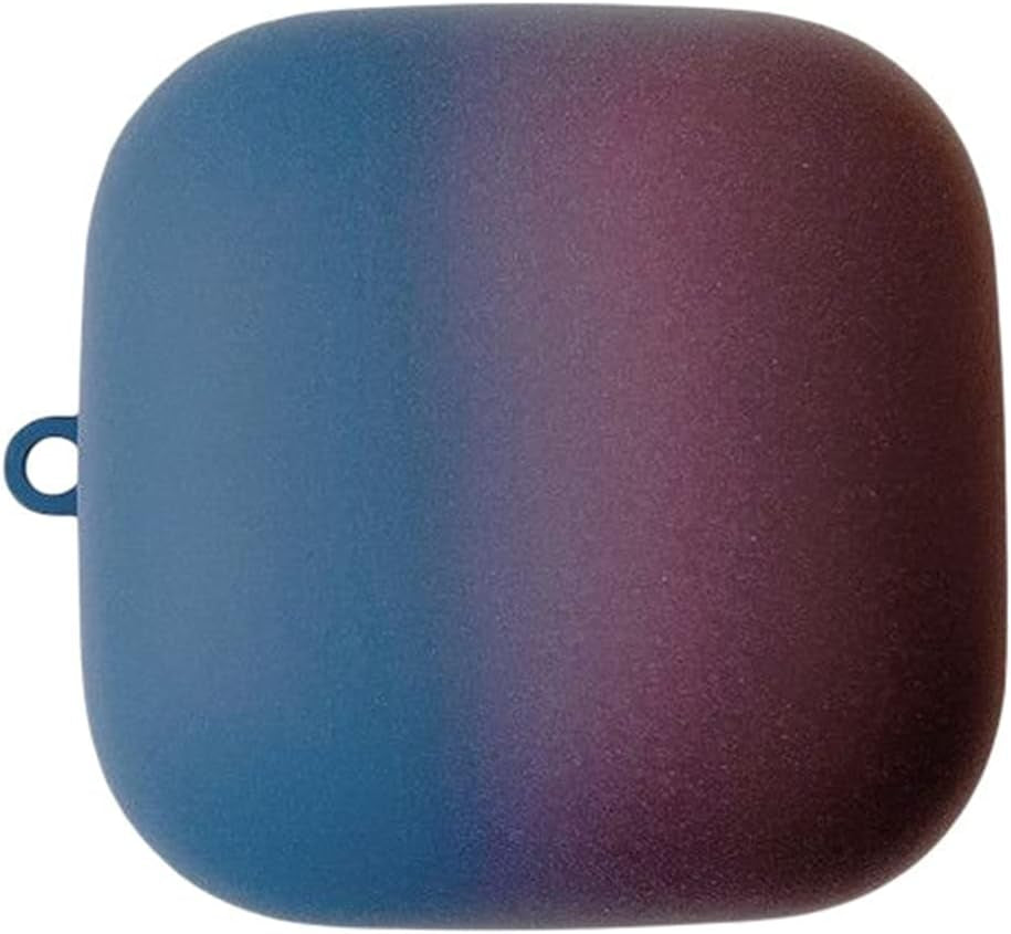 SKPY for Powerbeats Pro Case, Hard PC Shell Gradient Cute Shockproof Protective Case for Powerbeats Pro with Keychain for Boys Girls Teens Kids  SKPY Blue Purple  