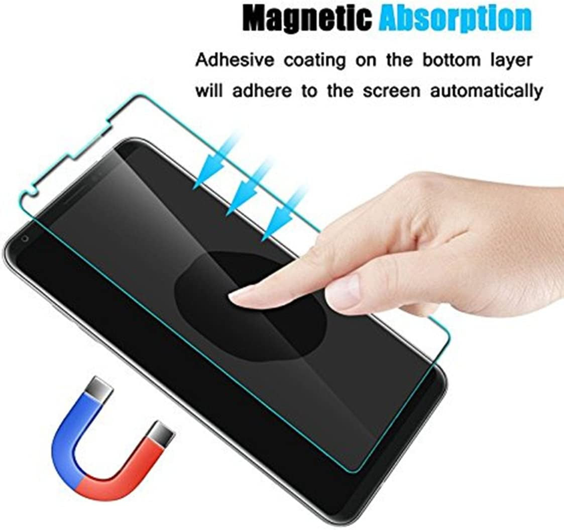 TANTEK [2-Pack Screen Protector for LG V30 / LG V30 Plus/Lg-H930 / LG Joan,Tempered Glass Film,Ultra Clear,Anti Scratch,Bubble Free,Case Friendly  TANTEK   