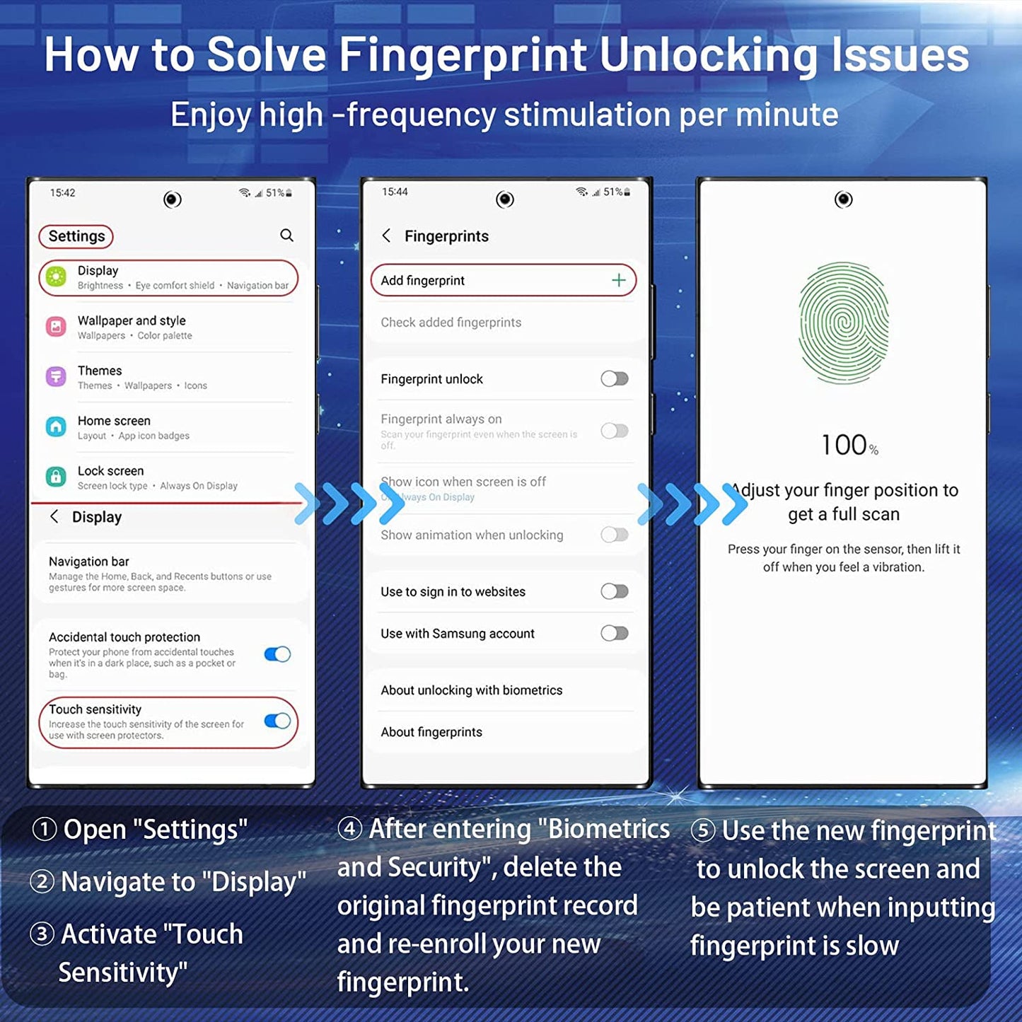 CWQZGUF Galaxy S22 Ultra Screen Protector [2+2 Pack] Camera Lens Protector, Fingerprint Unlock Support, HD Tempered Glass, Touch Sensitive, anti Scratch, for Samsung S22 Ultra 5G Glass Screen Protector  CWQZGUF-3df4gtt   