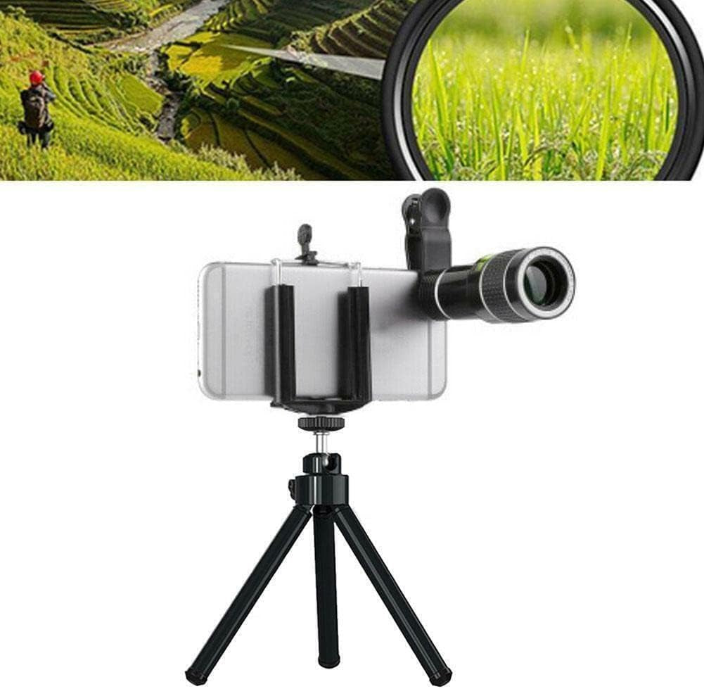20X Zoom Adjustable Clip on Telephoto Lens External Mobile Phone Camera  MOOKEENONE   