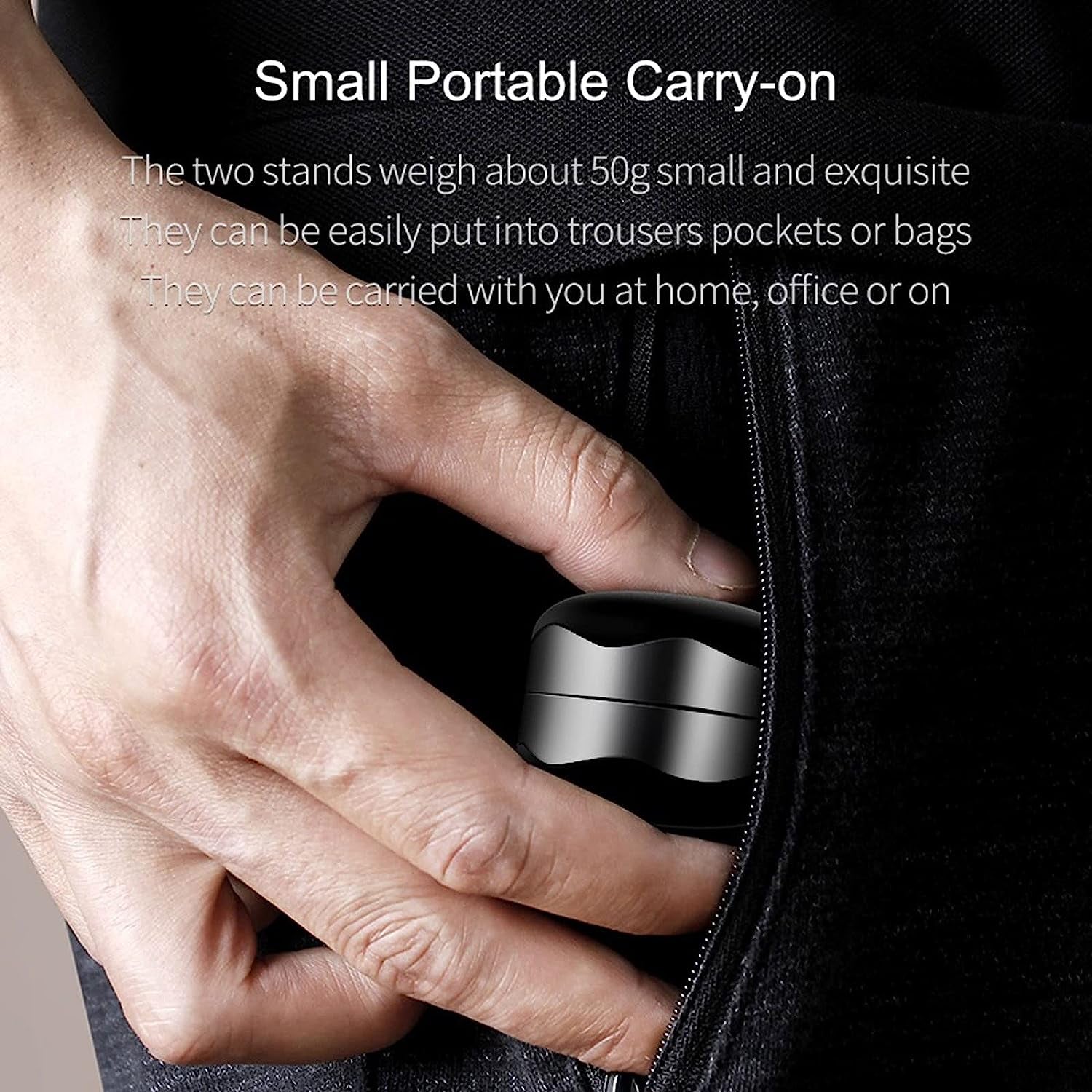 Office Shelves Computer Stand Laptop Stand Magnetic Portable Cooling Pad for Laptop Cool Ball Heat Dissipation Skidproof Pad Cooler Stand Computer Riser (Color : Black)  85892   