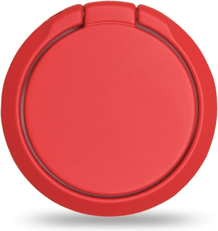 Cell Phone Ring Holder for Hand, Phone Back Ring Grip for Finger and Case (Black)  SUNURS Red  