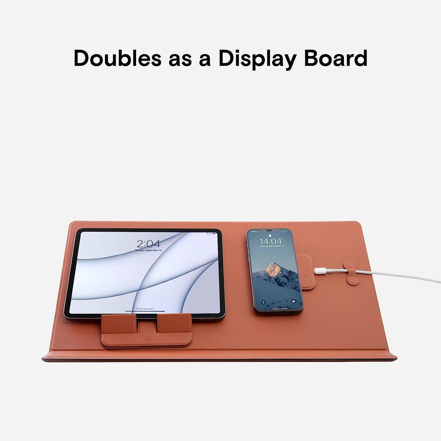 MOFT Magnetic Digital Set for the Smart Desk Mat, Includes Wireless Charging Pad, Tablet Holder, Cable Organizers and Snap Phone Sticker  MOFT   