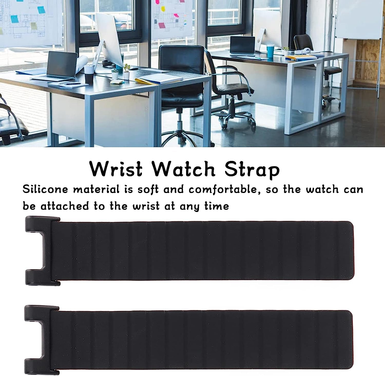 Smart Watch Strap Antislip Soft Skinfriendly Wrist Strap Breathable Comfortable to Replace  Shanrya   