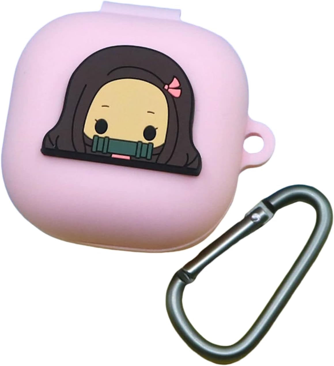 Anime Silicone Earbuds Case Cartoon Headphones Cover Fit Designed for Galaxy Buds2 Pro (2022) /Buds 2 (2021) /Samsung Galaxy Buds Live (2020) /Buds Pro (2021) (Blue)  SKPY Pink  