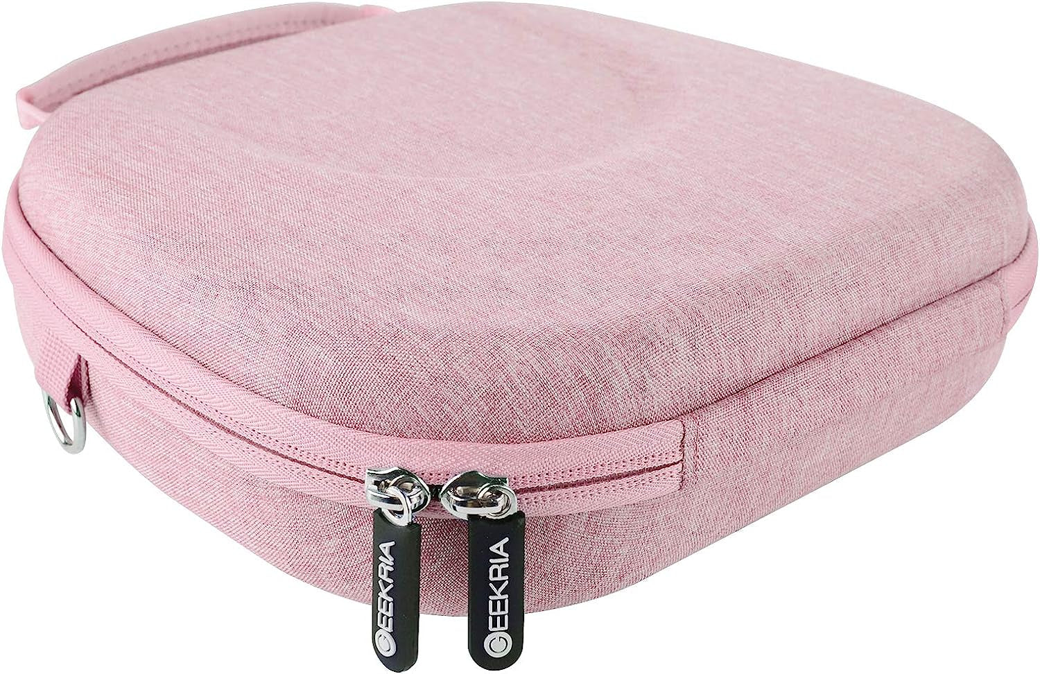 Geekria NOVA Shield Headphones Case, Compatible with Airpod Max Headphones Case, Replacement Hard Shell Travel Carrying Bag with Room for Smart Case and Accessories Storage (Pink)  Geekria   