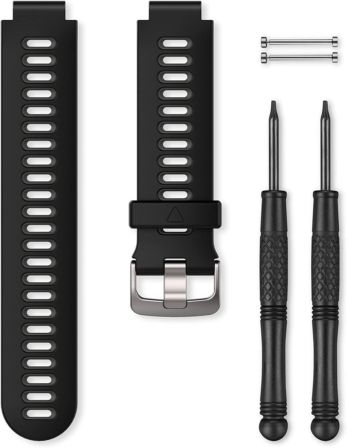 Garmin Replacement Band,Forerunner 735Xt,Black/Gray  Garmin   