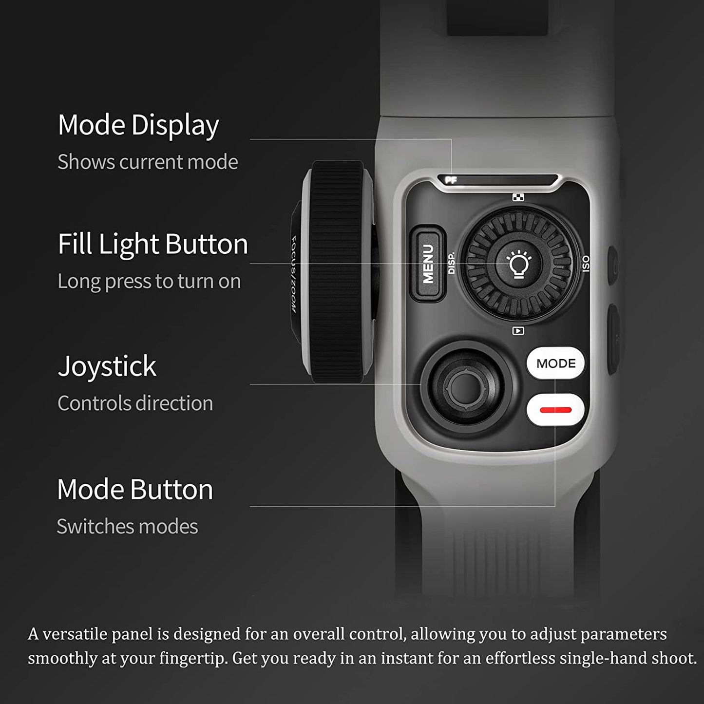 Zhiyun Smooth 5S Zhiyun Smooth 5 Upgrade Gimbal Stabilizer for Smartphone 3-Axis Phone Gimbal for Iphone 14 13 12 11 Pro Max SE2 XS XR X 8 plus Android Cell Phone Vlogging Youtube Tiktok Video(White)  zhi yun   