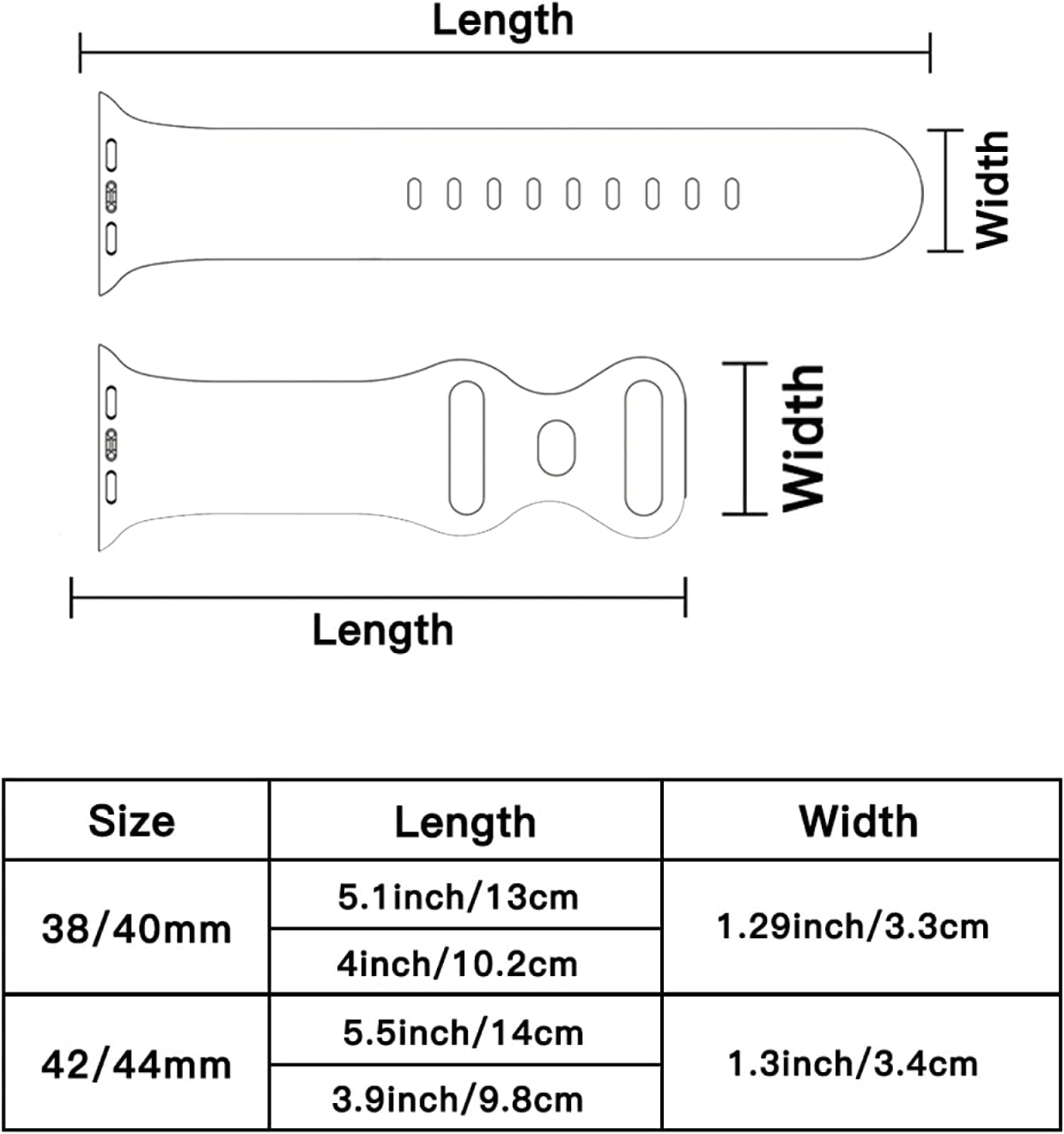 Valentine'S Day Holiday Watch Band Compatible with Apple Watch 38Mm 40Mm 42Mm 44Mm for Women Men Girls, Adjustable Soft Silicone Sport Strap Replacement Band with All Iwatch Series  MohuanDd   