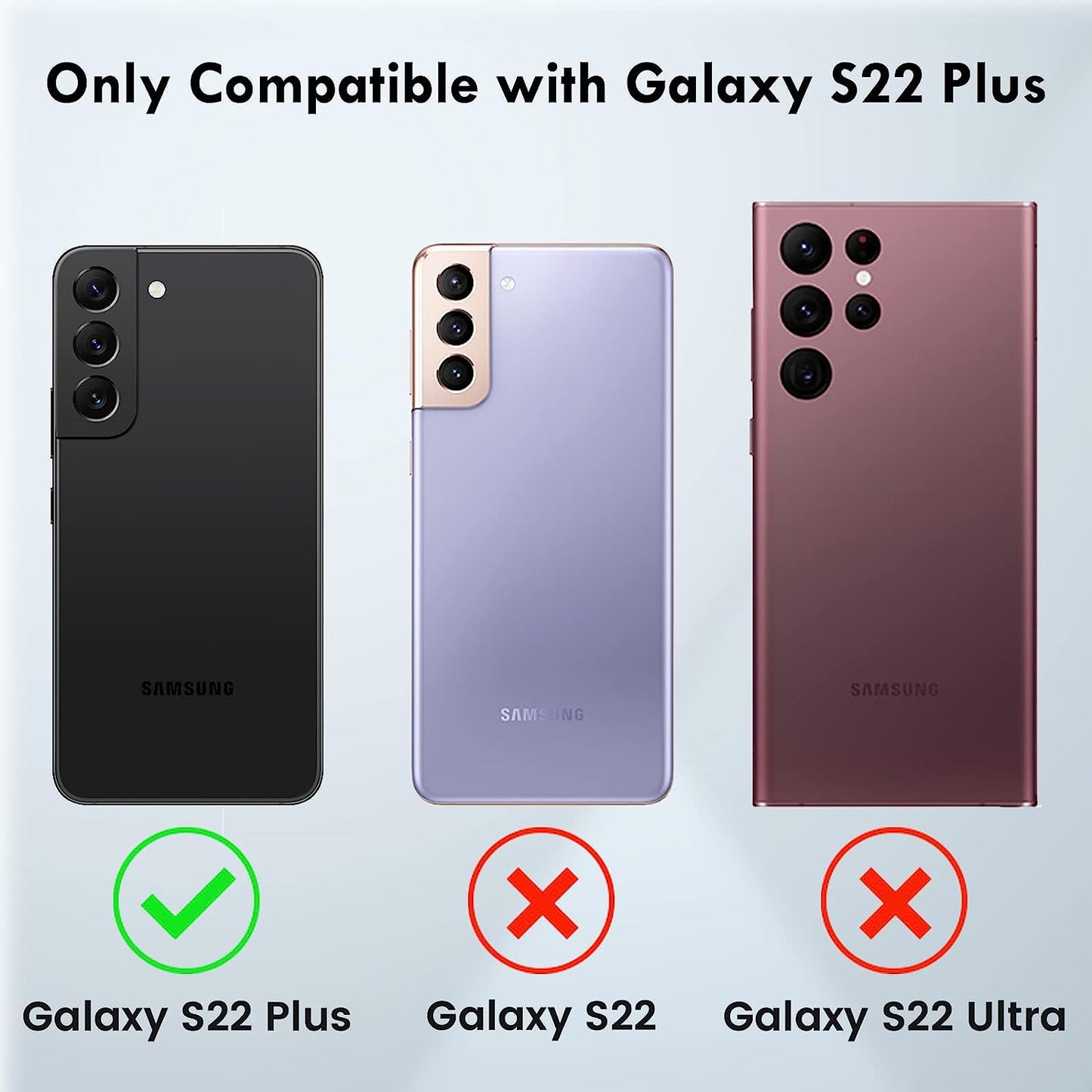 Caka for S22 plus Case, Samsung Galaxy S22 plus Case with Camera Cover & Kickstand with Built-In 360° Rotate Ring Stand Magnetic Magnet Protective Phone Cover Case for Galaxy S22+ plus 5G -Green  Caka   