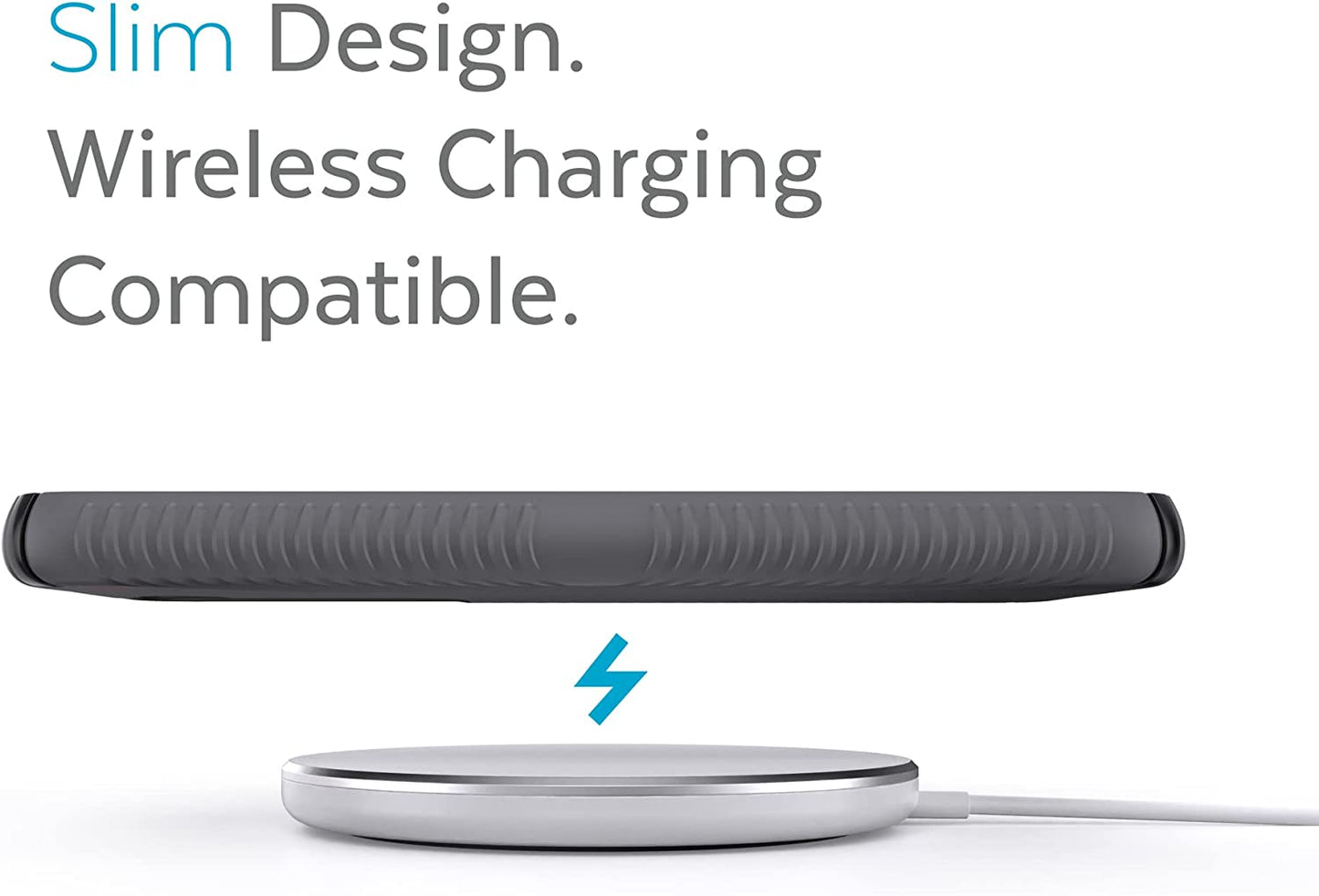 Speck Products Presidio2 Grip Samsung Galaxy S22+ Case, Graphite Grey/Black/Bold Red  Speck Products   