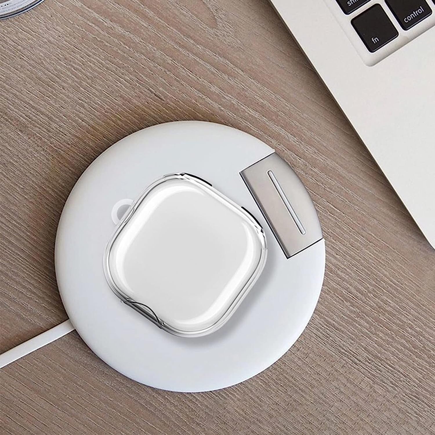 Gaweb Shockproof Transparent Earbuds Case Protective Cover for Samsung Galaxy Buds Pro/Buds Live/Buds 2 Transparent One Size  Gaweb   