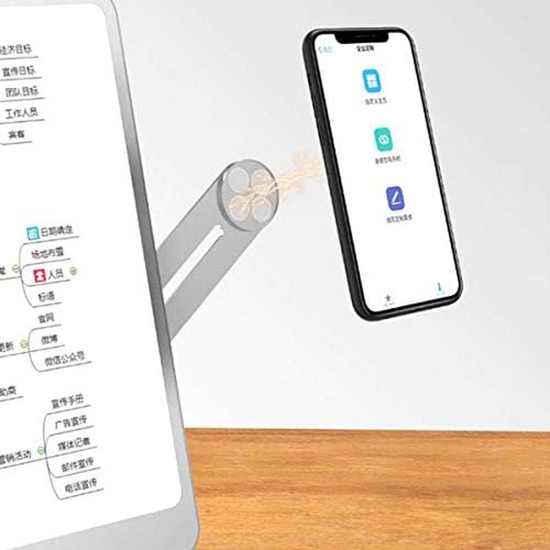 Pack of 2 Aliminum Laptop Stand and Phone Magnetic Portable 7-Level Height Adjustable , Ergonomic Foldable Computer with Phone Holder Compatible with 10-15.6''Laptops and Tablets (Silver) Magnet  generic   