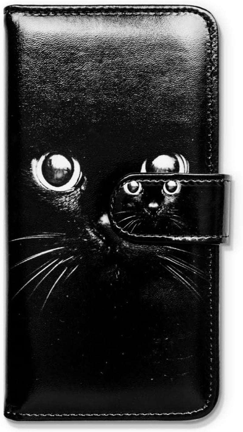 Bcov LG G8 Thinq Case,Lg G8 Case, Black Cat Style Leather Flip Case Wallet Cover with Card Slot Holder Kickstand for LG G8 Thinq 2019  Bcov   