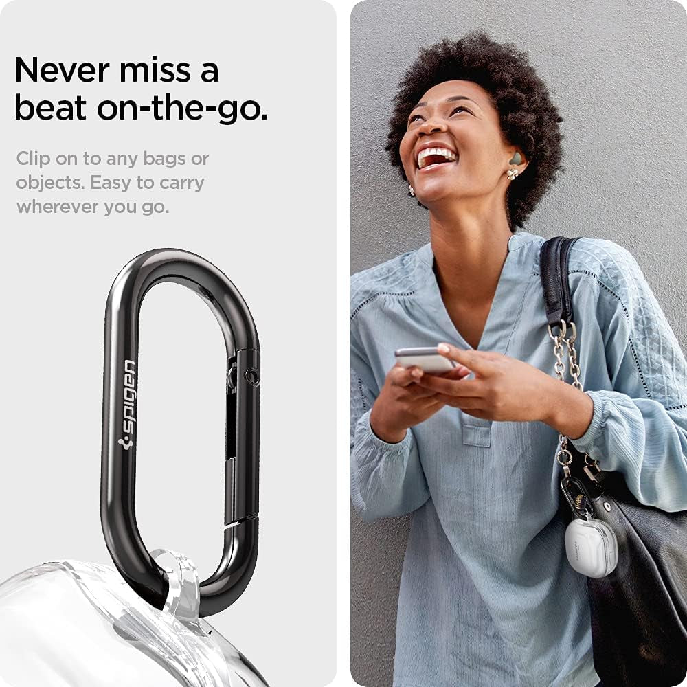 Spigen Ultra Hybrid Designed for Galaxy Buds2 Pro Case (2022) / Galaxy Buds 2 Case (2021) / Galaxy Buds Pro Case (2021) / Galaxy Buds Live Case (2020) - Crystal Clear  Spigen   