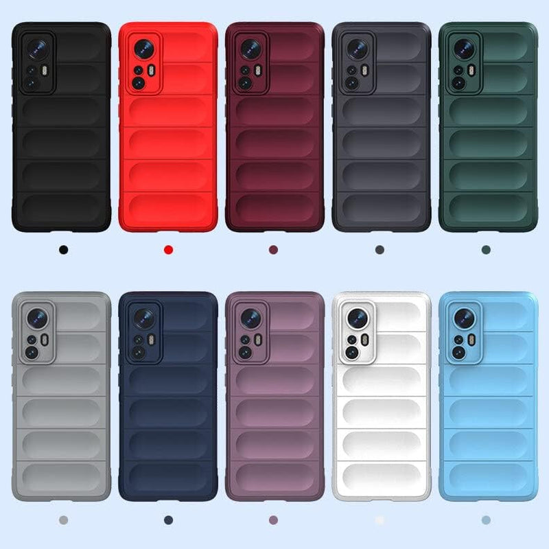 Xiaomi 12 Lite Case, Eabhulie Flexible TPU Silicone Non-Slip Shock-Absorbent Case Cover for Xiaomi 12 Lite Green  EabHulie   