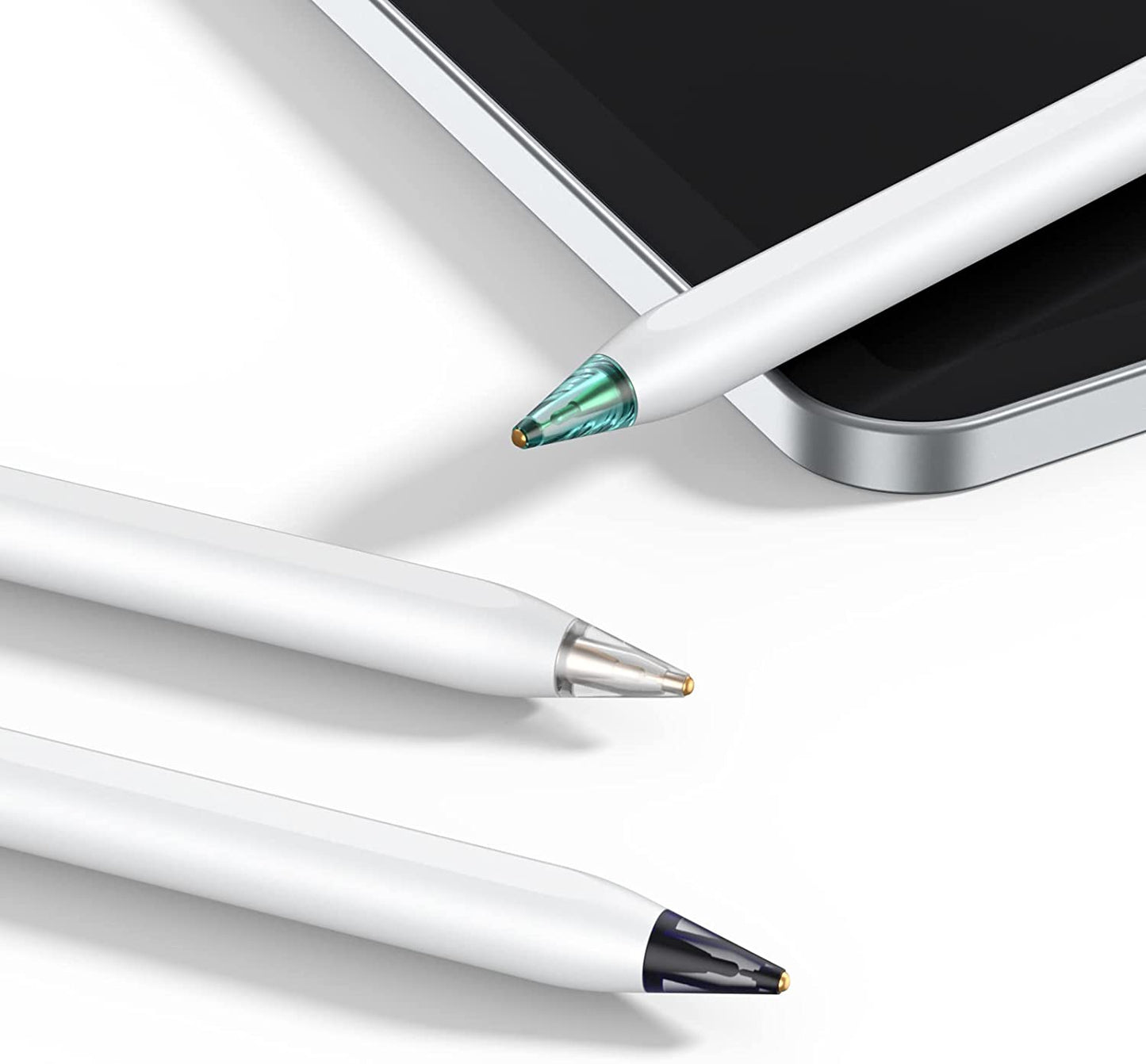 Upgraded Pencil Tips for Apple Pencil 2Nd/1St Generation, Well Precision Control Replacement Pen Tips, Metal Wear-Resistant Pen Nibs (3 Pack)  OOCLCURFUL   