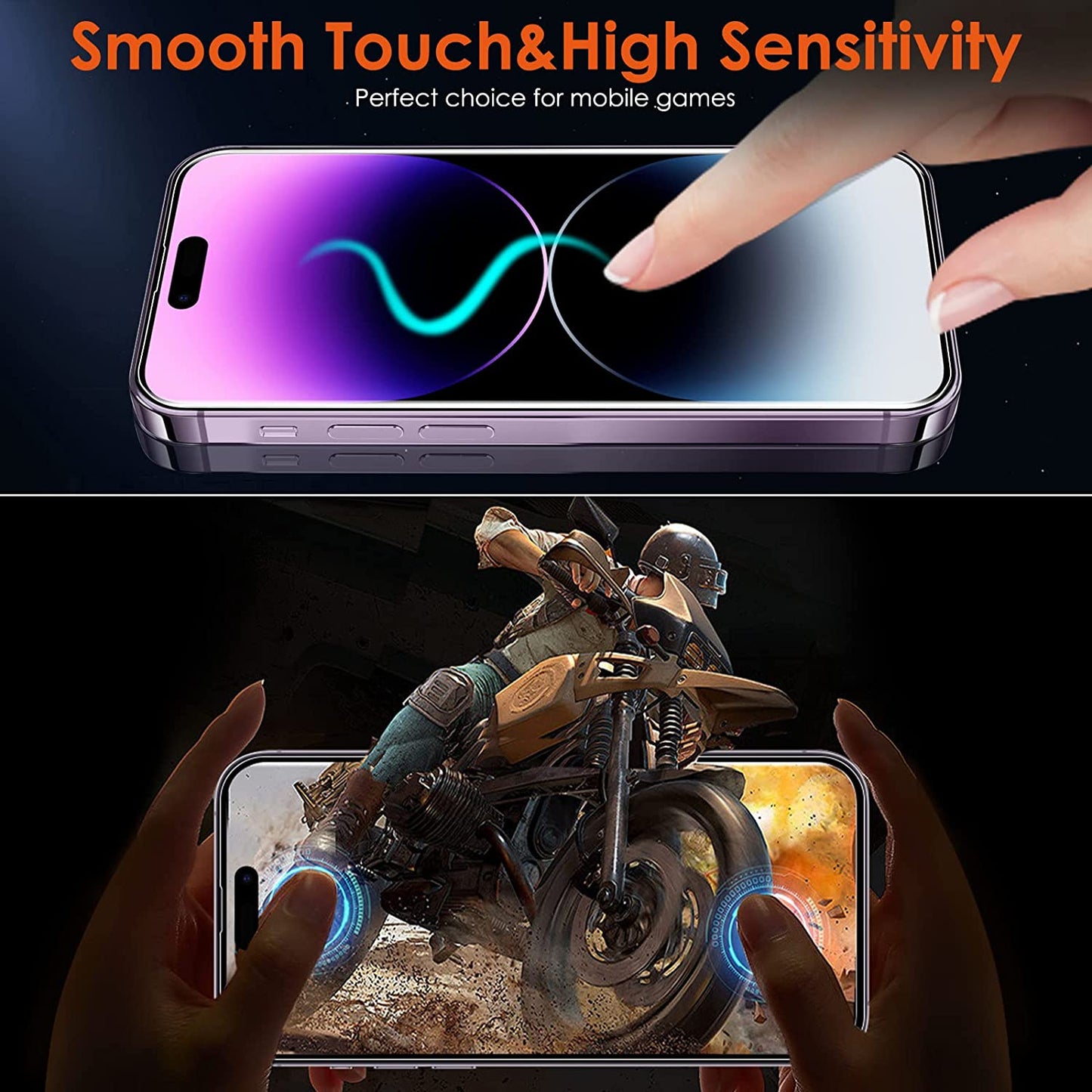 JDHDL [3 Pack] Hydrogel Film Screen Protector for Iphone 14 Pro/Iphone 14 (6.1 Inch), Soft TPU Transparent Protective Screen Protector Film (Not Tempered Glass)  JDHDL   