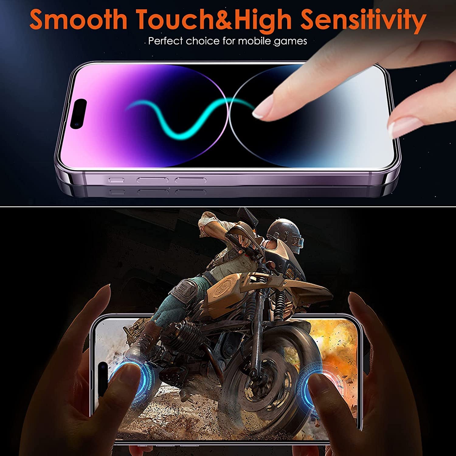 JDHDL [3 Pack] Hydrogel Film Screen Protector for Iphone 14 Pro/Iphone 14 (6.1 Inch), Soft TPU Transparent Protective Screen Protector Film (Not Tempered Glass)  JDHDL   