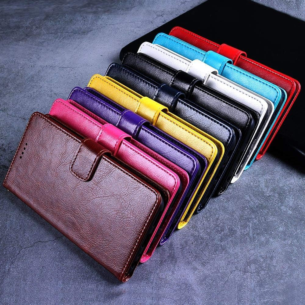 Phone Case for Sony Xperia C6,Smooth Leather Flip Wallet Case with Card Slot,Stand Holder and Magnetic Closure,Sony Xperia C6 Leather Case Cover  SJK-MKS   