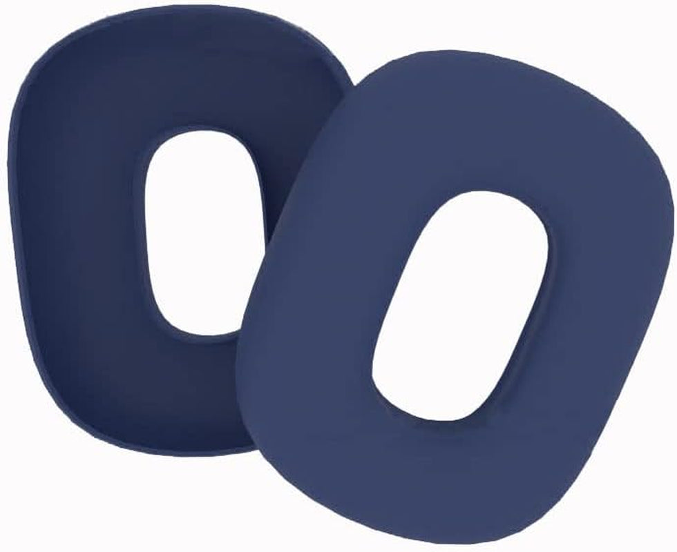 Replacement Soft Silicone Earpads Internal Ear Pads Cushions Protectors Covers Accessories Compatible with Apple Airpods Max Headphones (Dark Blue)  CONVELIFE   