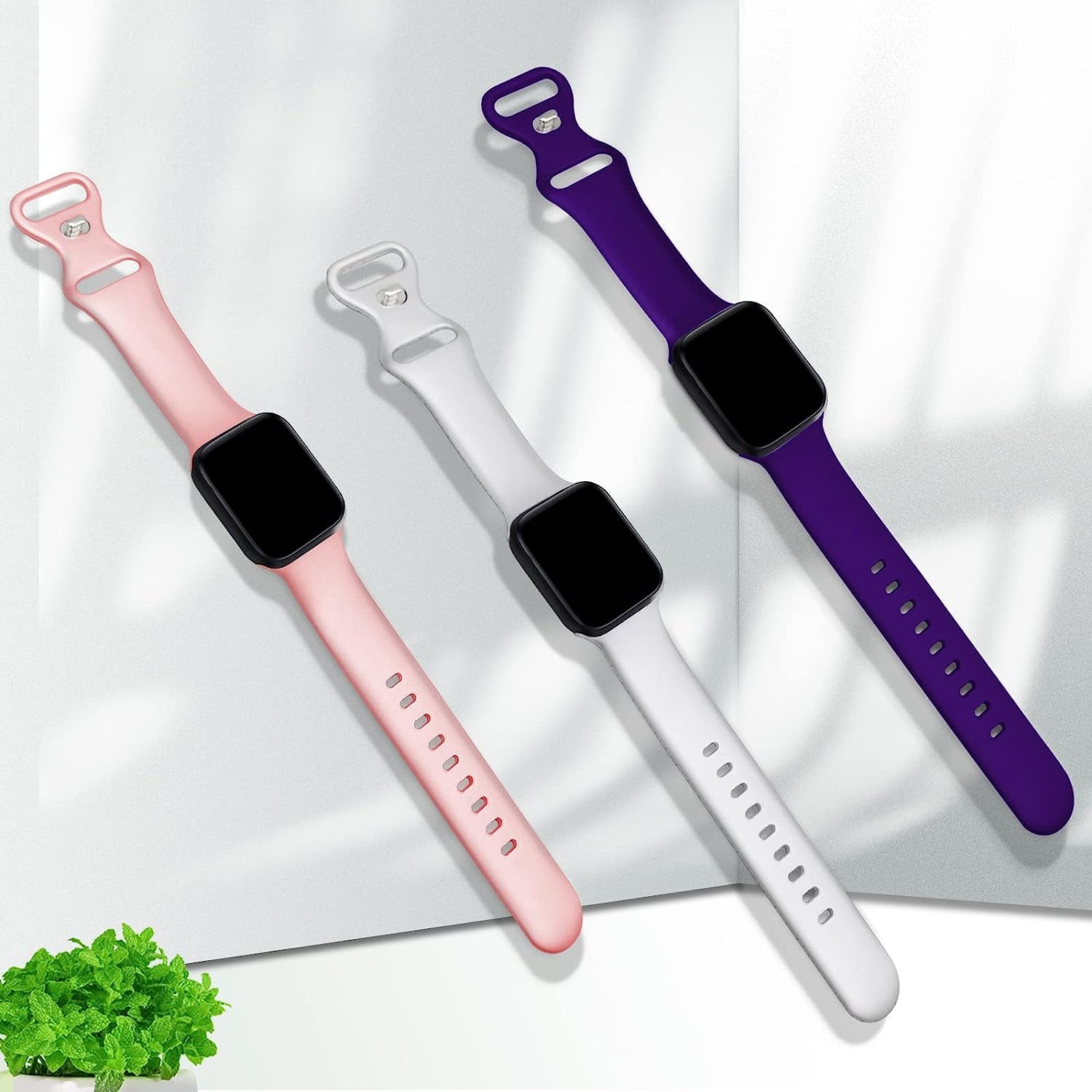 14 Pack Watch Bands Compatible with Apple Watch Bands 38Mm 40Mm 41Mm 42Mm 44Mm 45Mm 49Mm for Women Men,Apple Watch Sport Band,Apple Watch Silicone Band for Iwatch Series Ultra SE 8 7 6 5 4 3 2 1  DOBSTFY   