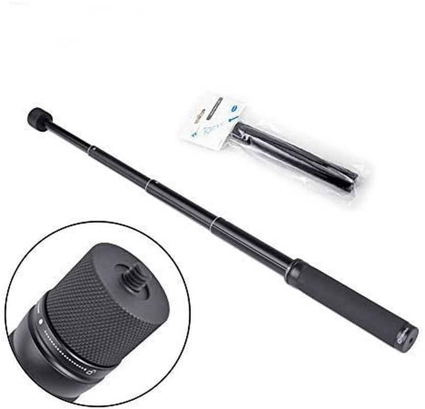 V3 Gimbal Extension Pole Handheld Bar Adjustable and Portable with 1/4" Screw Mount for Smartphone Gimbal Stabilizer G6/G6 Plus/Wg2X Vlog Pocket 1/2 Vimble One, 160Mm-500Mm  FeiyuTech   