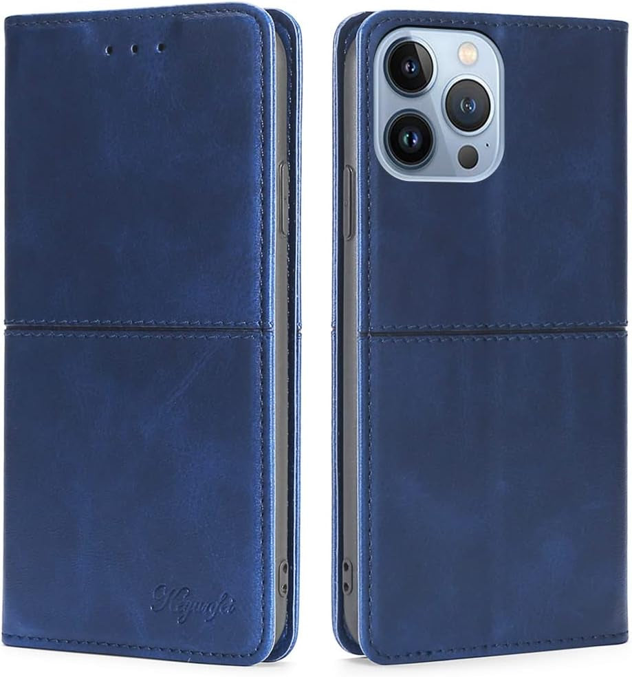 BANLEI2U Phone Cover Wallet Folio Case for LG G7 THINQ, Premium PU Leather Slim Fit Cover for G7 THINQ, Luxury, Light Brown  BANLEI2U Blue  