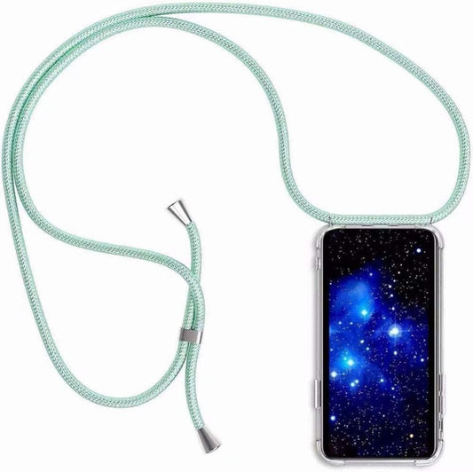 SNCLET Neck Transparent Case for LG V40 Thinq Mobile Phone Cover for LG V40 Thinq Case with Lanyard Neck Strap Phone Holder Shock Absorption Protective Necklace Case for LG V40 Thinq Green  SNCLET   