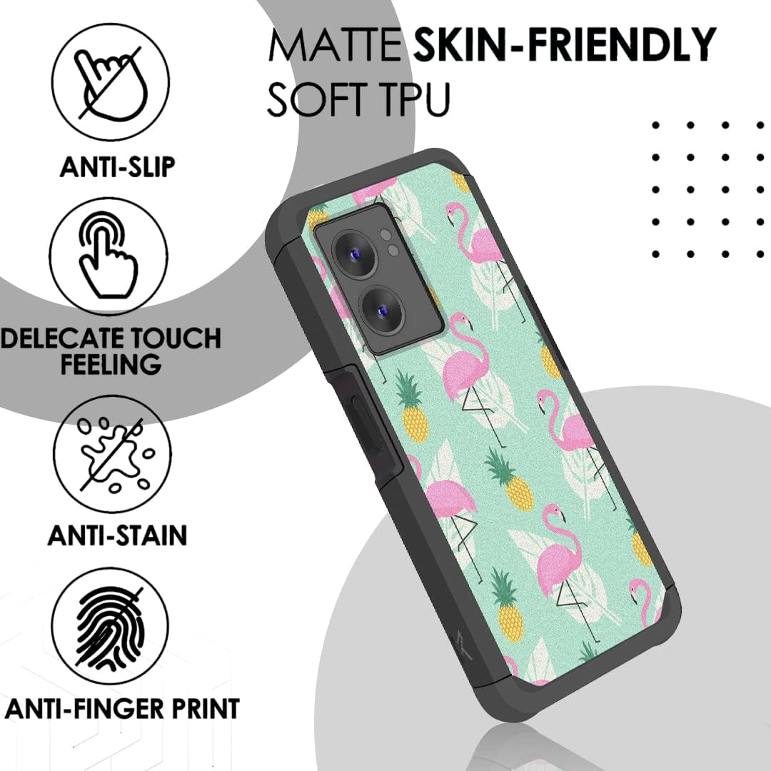 Hrwireless Compatible for Oneplus Nord N300 5G Phone Case Cover, Heavy Duty (Magnetic Mount Friendly) Series with Premium Minimalistic Design for Accidental Drops for Men Women Girls Boys  HRWireless   