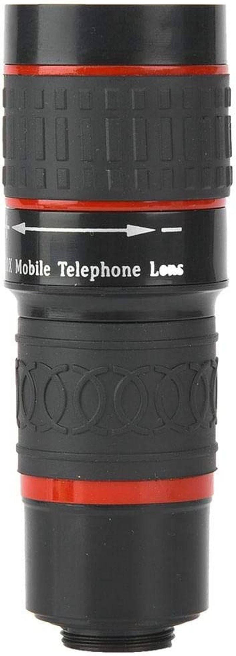 20X Zoom Telephoto Mobile Phone Lens with HD Eyepiece, Portable Long Focus Zoom Telephoto Lens with Clip for Smart Phone Tablet PC  PUSOKEI   