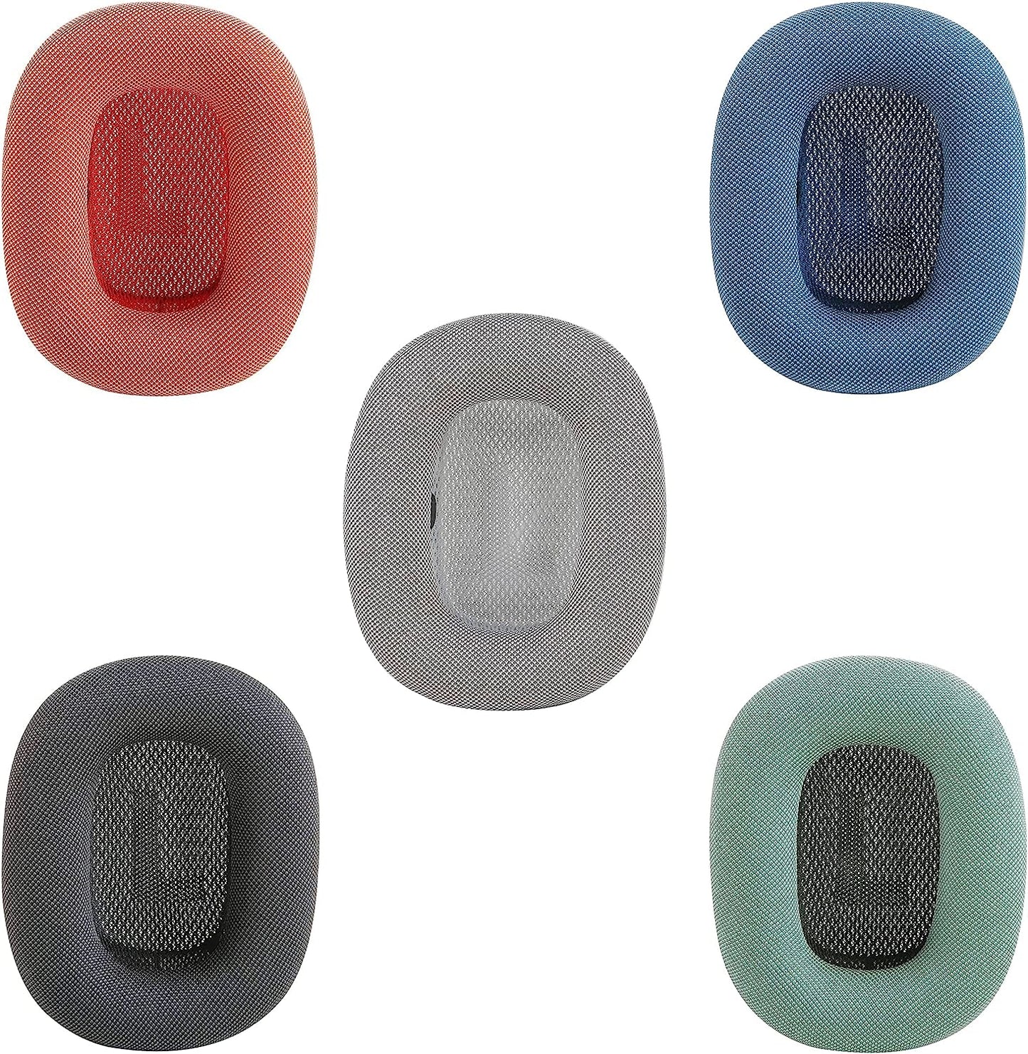 Earpads for Appple Airpods Max Ear Cushions Replacement Mesh Fabric Ear Pad Cushion for Airpod Max Headphone with Mesh Fabric Memory Foam and Magnet (Pink)  wjiaw hardware and plastic factory   