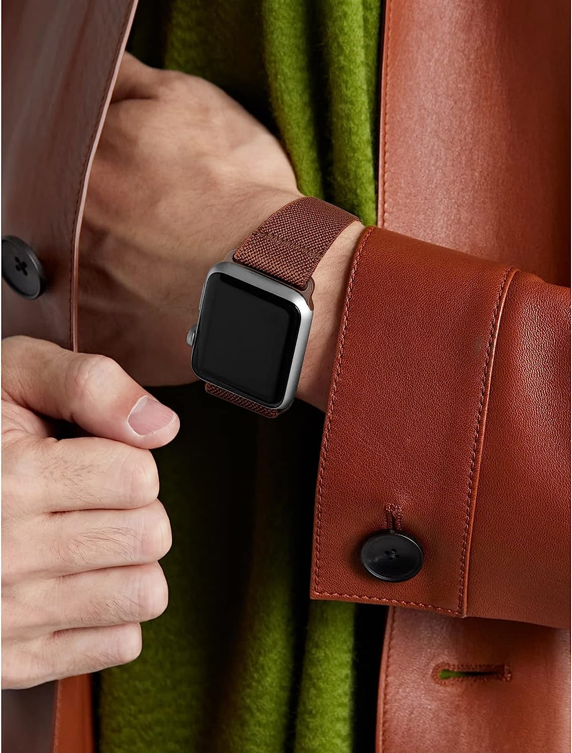 Lace Braided Solo Loop Lace Stretch Nylon Elastic Strapcompatible with Apple Watch Band 38Mm 40Mm 41Mm 42Mm 44Mm 45Mm 49Mm for Men and Women Iwatch Series Ultra SE 8 7 6 5 4 3 2 1, 8 Packs  EOGKJ   