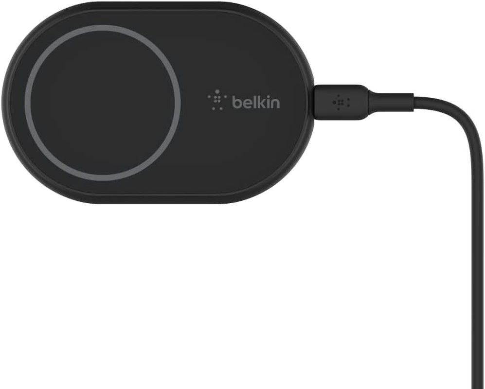 Belkin Magnetic Wireless Car Charger - Magsafe Compatible Car Mount Wireless Charger - Air Vent Mount with Included Power Supply for Iphone 14, Iphone 13 & Iphone 12 - Car Magnetic Phone Mount Charger  Belkin   
