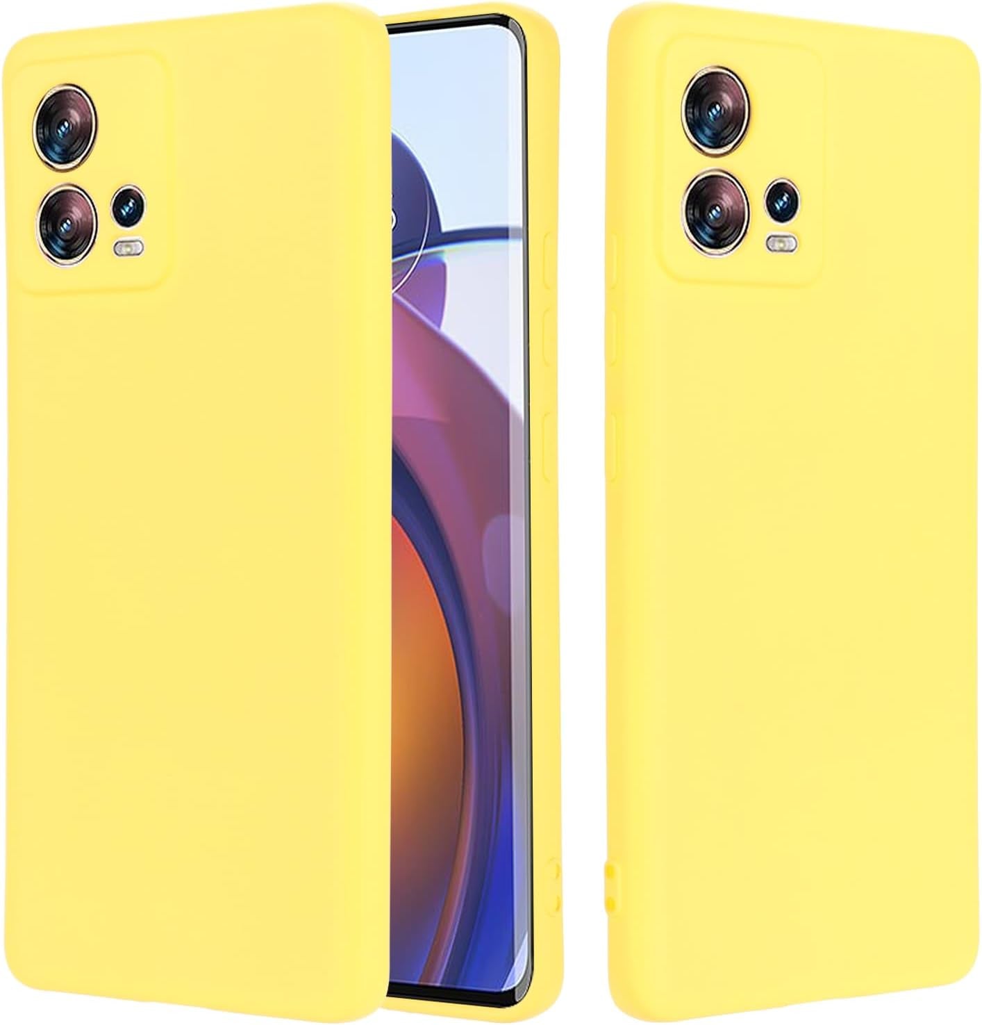 Case for Motorola Edge 30 Fusion, Liquid Silicone Protective Phone Case for Motorola Edge 30 Fusion with Silicone Lanyard, Slim Thin Soft Shockproof Cover for Motorola Edge 30 Fusion Silicone Case  Generic   