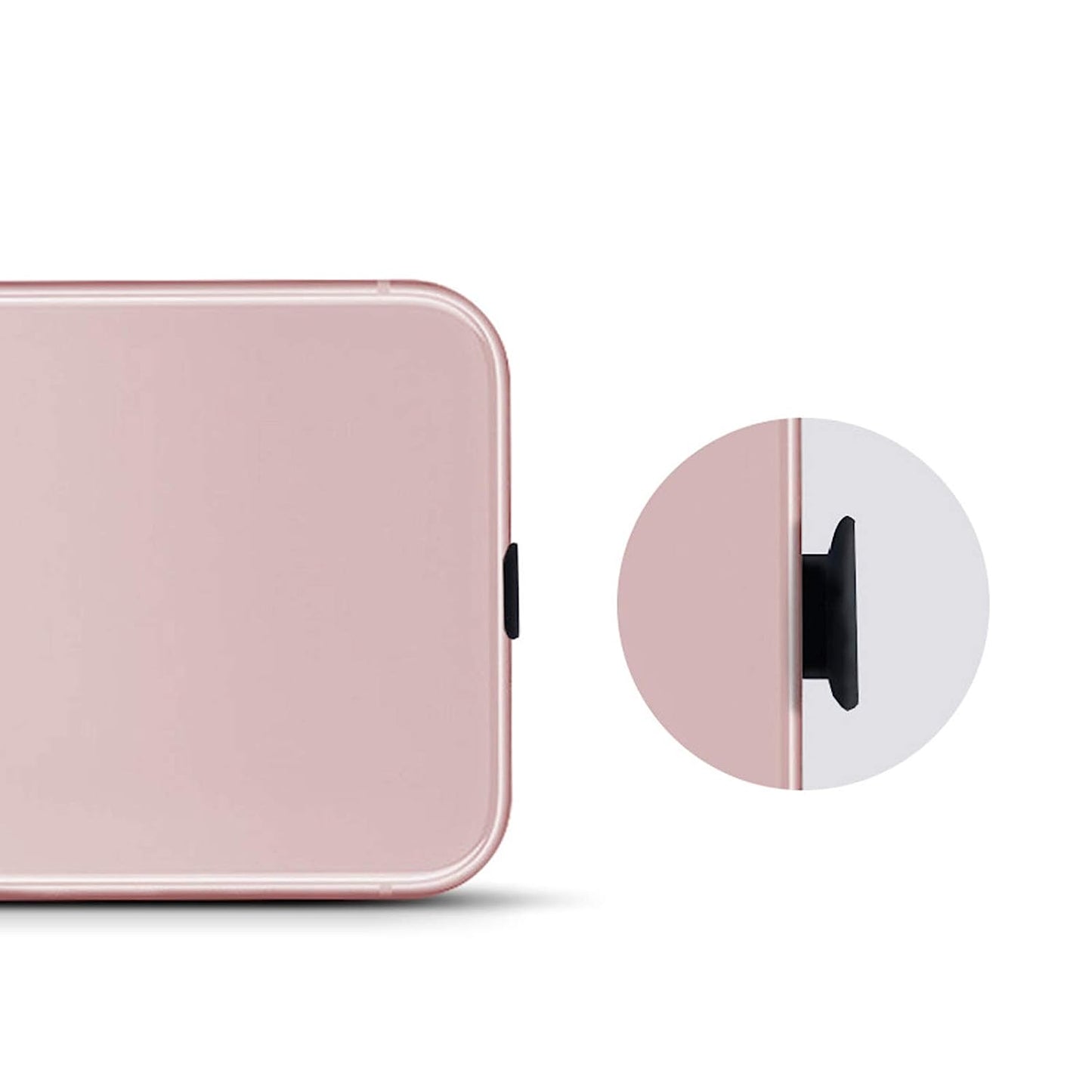 5Pcs anti Dust Plugs Compatible with Iphone 12/12 Pro/11/11 Pro Max/Se/Xr/X/8 Plus/8/7, Silicone Dust Plugs Anti-Dust Plugs Caps Charging Port and Earphone Jack Protector for Ipad Air Mini Pro Black  Bluelanss   