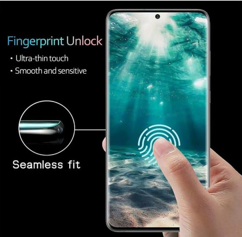 Arshek [2+2 Pack] Galaxy S21 Ultra Screen Protector, 9H Tempered Glass, Ultrasonic Fingerprint Support, 3D Curved,Hd Clear Scratch Resistant for Samsung Galaxy S21 Ultra 5G Glass Screen Protector  Arshek   