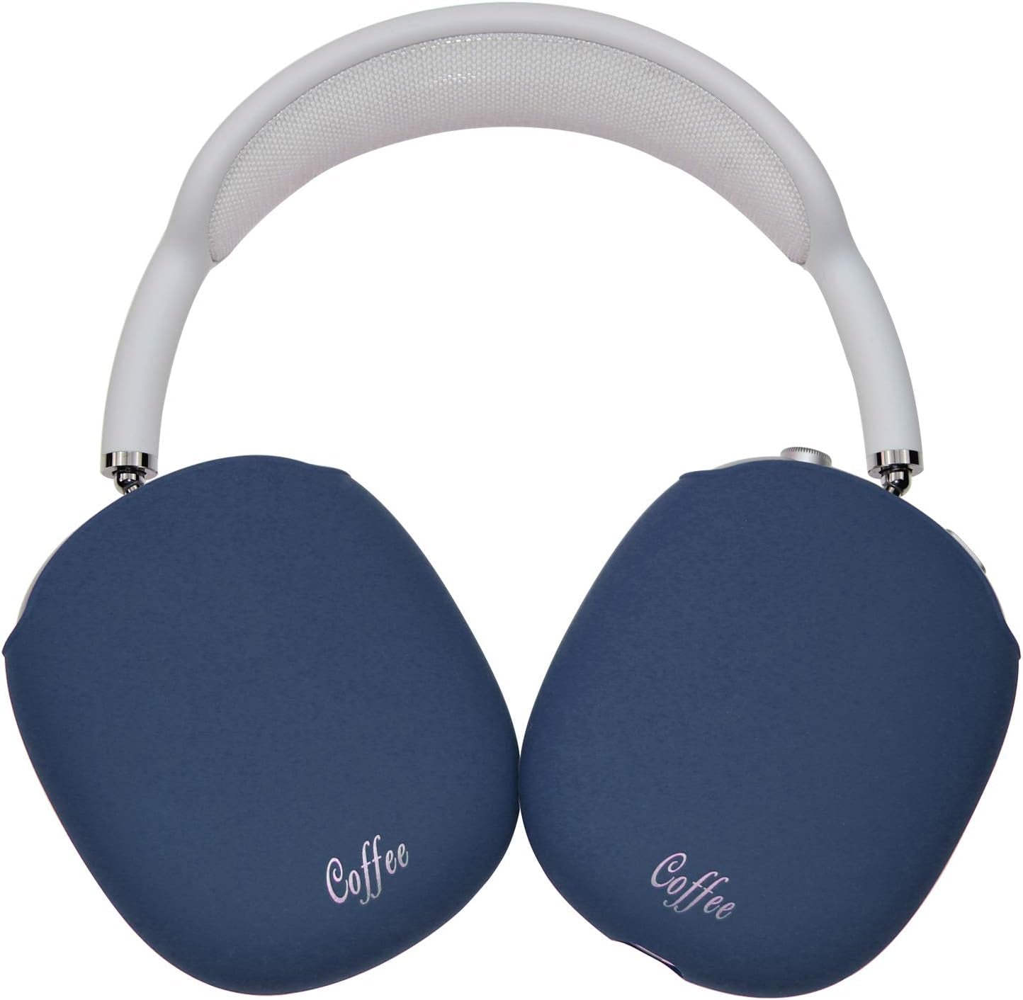 Coffee Compatible with Apple Airpods Max Case Cover Protective Silicone Case for Airpods Max Headphones (Nightglow Blue)  Coffea Navy Blue  