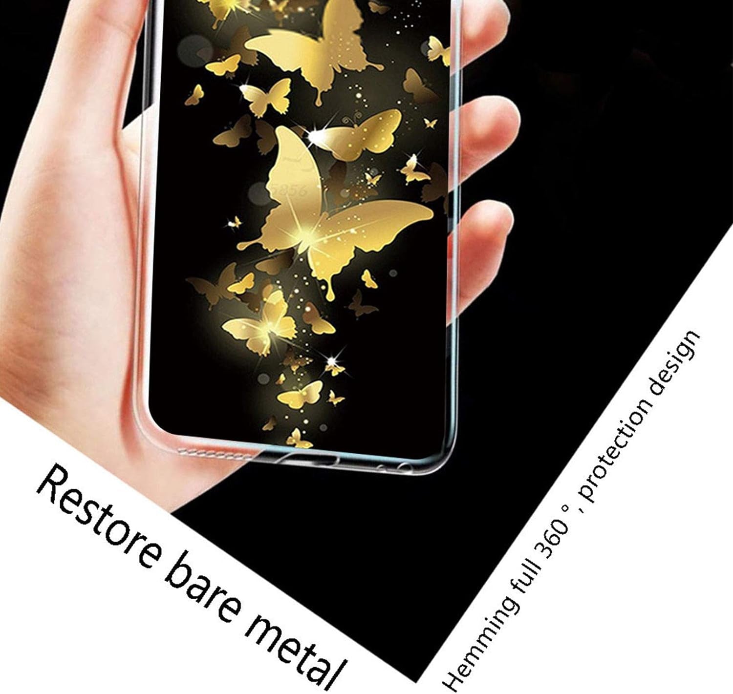 Phone Case for Sony Xperia 5 III (6.1 Inch), KJYF Shockproof Shell Bumper for Sony Xperia 5 III, Anti-Scratch Clear Back Cover [Thin Slim X Anti-Yellowing] - WMA30  KJYF   