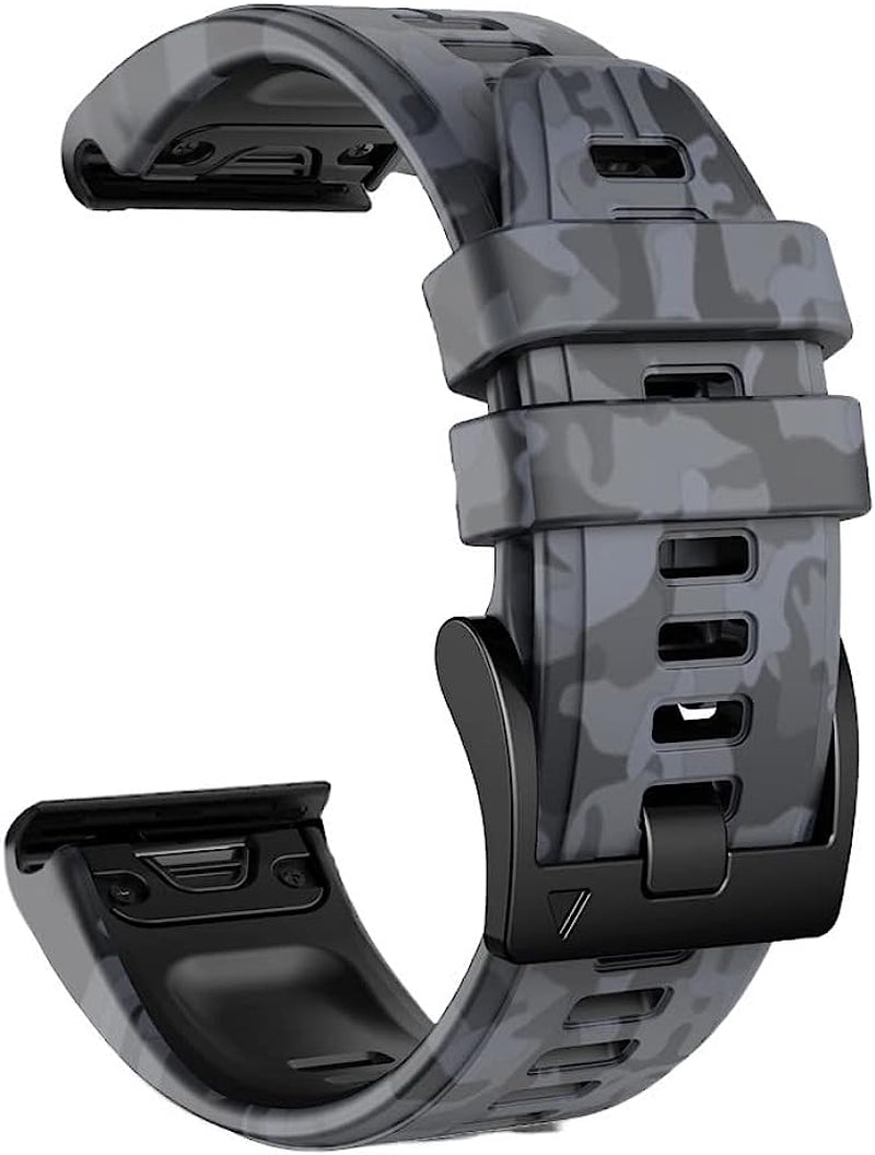 DZHTUS 26 22Mm Smart Watch Band for Garmin Fenix 7 7X 6 6X Pro 5X 5 plus 935 Silicone Leather Accessory Straps Quick Release Wristbands  DZHTUS G For Forerunner 935 945 