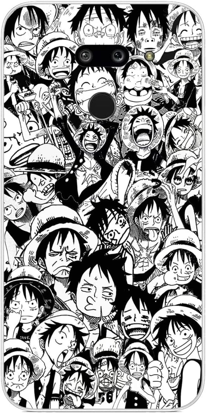 Compatible with LG G8 | LG G8 Thinq Case One Z with Piece 656 Ultra-Thin Transparent Soft Phone Case  Tongstar One Z With Piece Luffy 948  