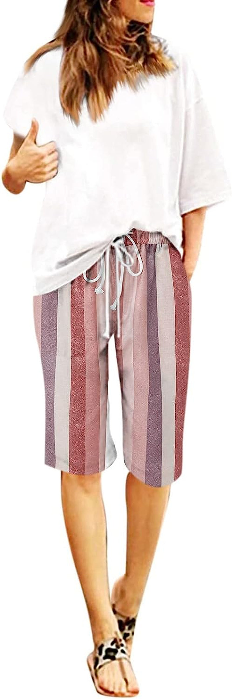 HSSDH Shorts for Women Beach, Women'S Casual Shorts Quick Dry Lightweight Summer Travel Beach Shorts for Women  HSSDH   